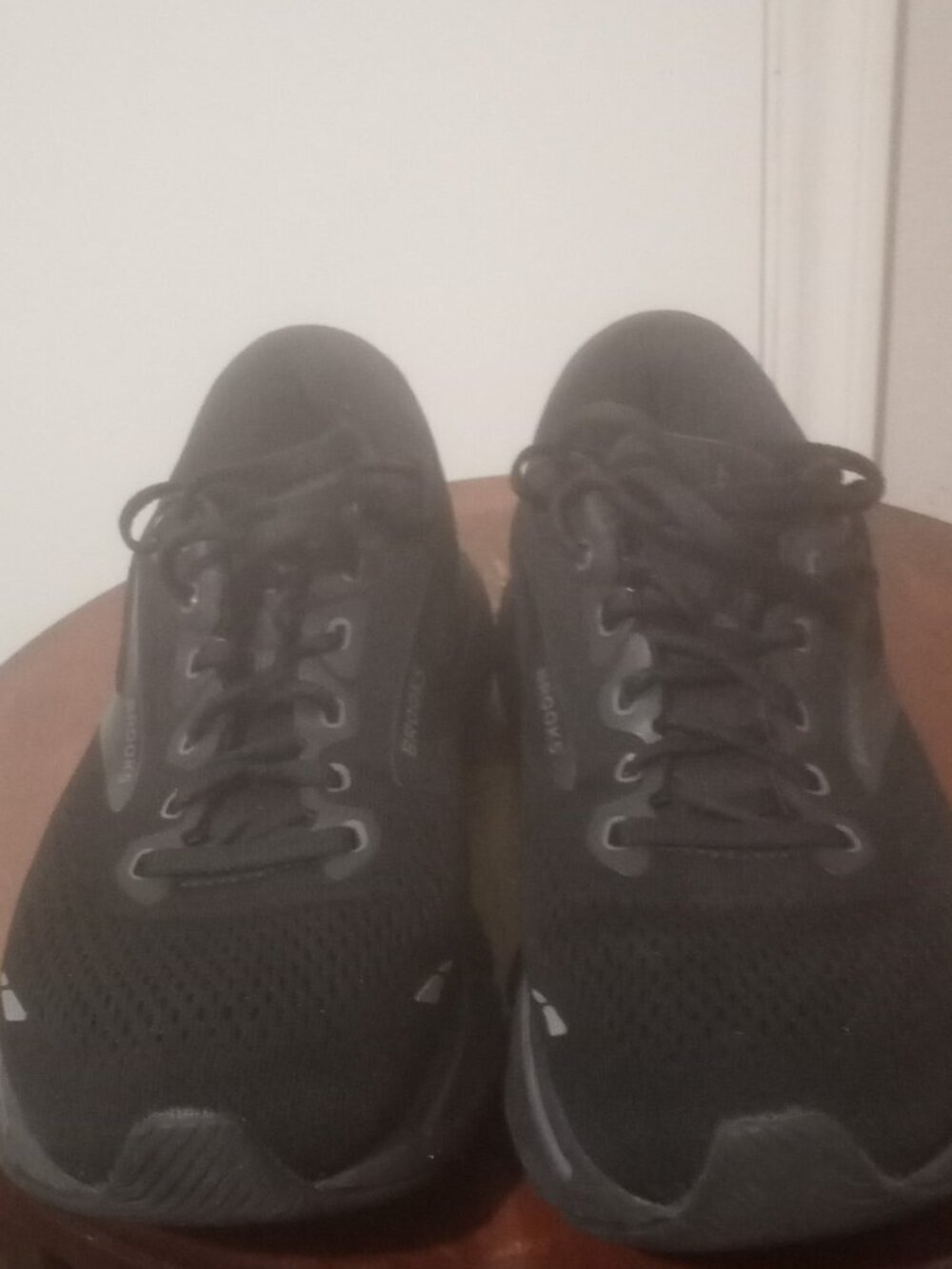 Brooks Women Ghost 15 1203801B020 Triple Black Running Shoes Sneakers Size 10 B - Picture 6 of 13